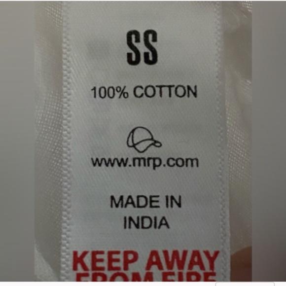 Red WHT Cotton Tank, S Winter Sale - Picture 4 of 5